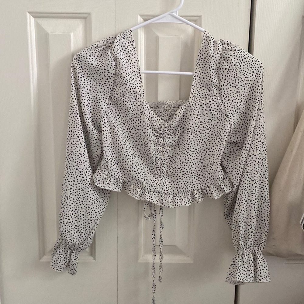 Long sleeve Crop top